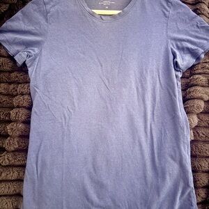 Figs Super Soft Crew Neck Tee in Navy Womens Shirts Tops Size XS
